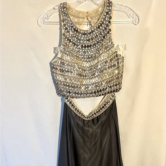 Dresses | 2pc Pewter Gray Formal Dress | Poshmark